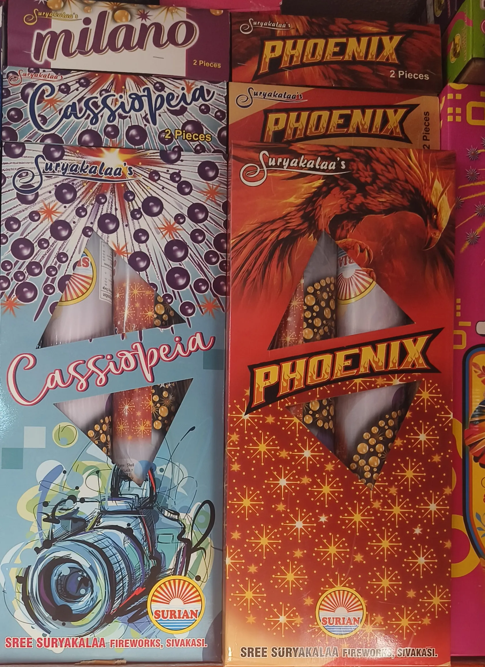 4 1/2 " FANCY (2 Pcs)